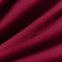 Comfort Mid Waist Cuffed Hem Joggers | Deep Berry (5/6)