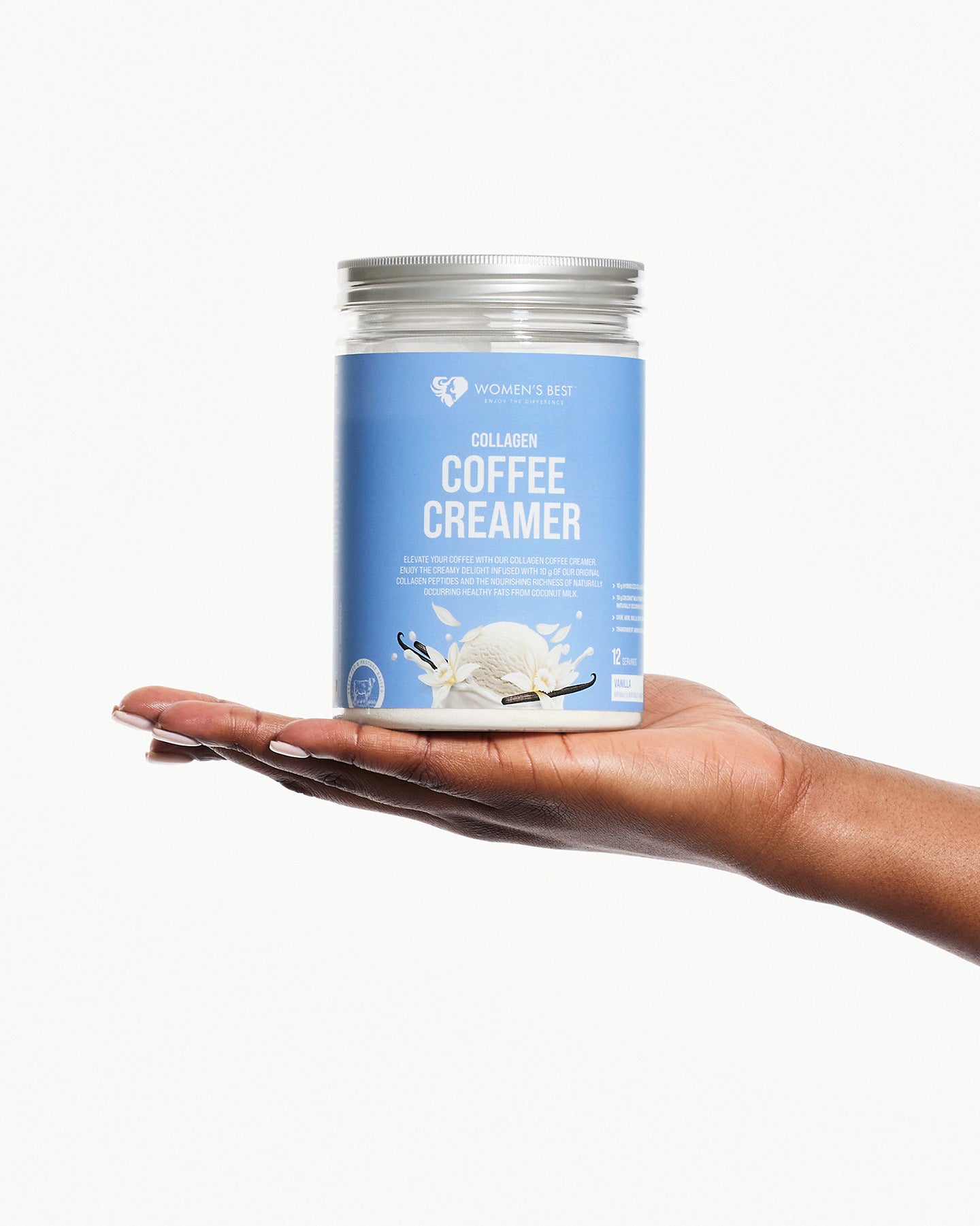 Colcafe Creamer Collagen Coffee Creamer Vanilla - 300g, 12 Servings | Women's Best US