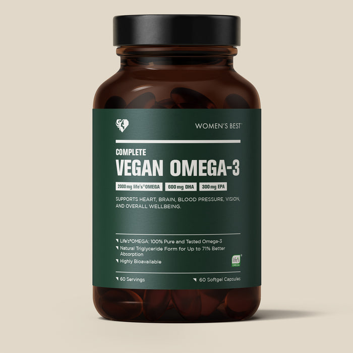 Complete Vegan Omega-3 2000mg Capsules