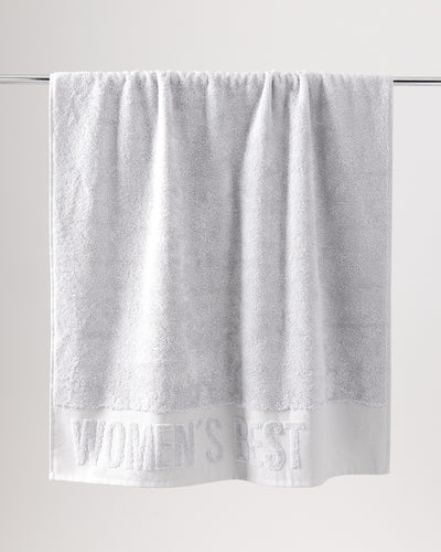 Large Sweat Towel | Silver Grey