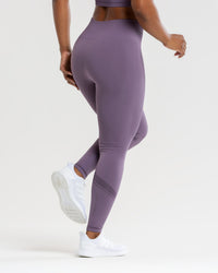 Afterglow Seamless High Waisted Leggings, Lilac Mist