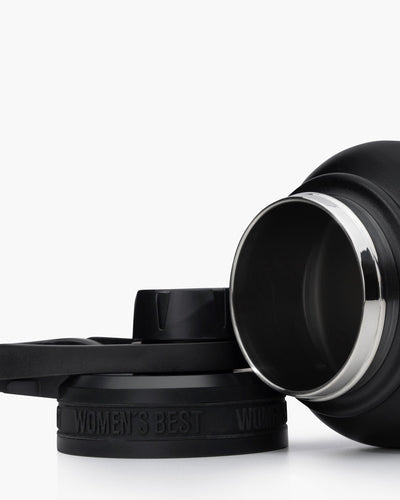 Stainless Steel Sports Bottle | Black