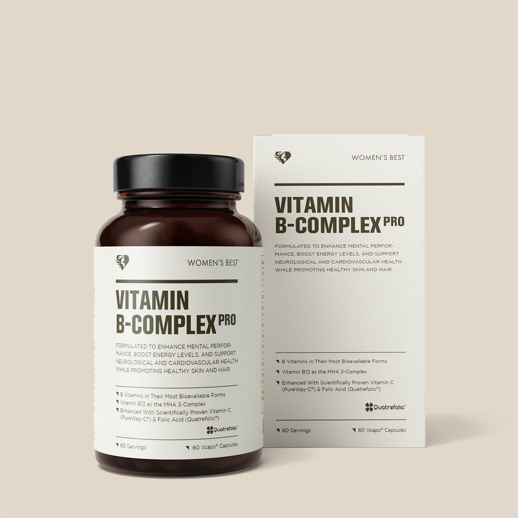 B Complex Capsule Color Vitamin B Complex Supplement - 60 Capsules High Dose | Women's Best US