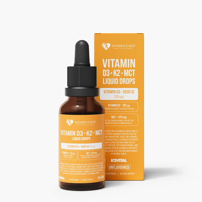 Vitamin D3 + K2 + MCT 5000IU Liquid Drops