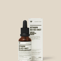 Vitamin D3 + K2 + MCT Liquid Drops (10,000IU)