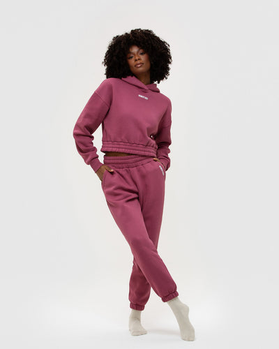 Womens tracksuit 2025 cropped hoodie