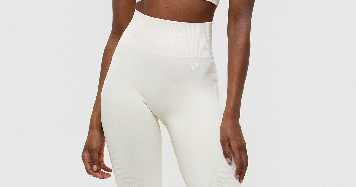 Off-White drawstring active leggings women - Glamood Outlet