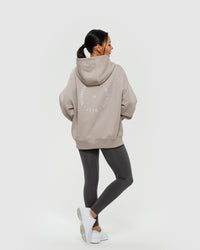 Comfort Oversized Graphic Hoodie | Buff