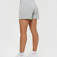 Comfort Shorts | Silver Grey Marl