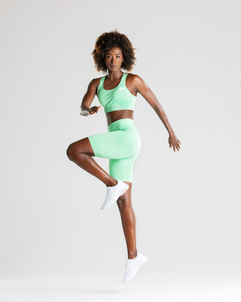 Green store cycling shorts