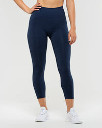 Power Seamless 7/8 Leggings - Sapphire Blue