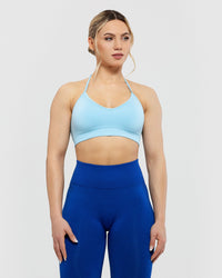 Define Seamless Halter Neck Bra | Glacier