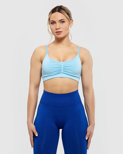 Define Scrunch Seamless Bralette | Glacier