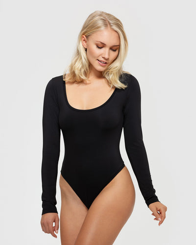 The Black Long Sleeve Bodysuit I Can't Stop Wearing