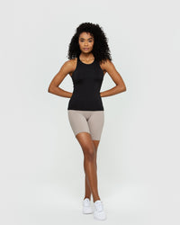 Essential Second Skin 2-Layer Tank | Black