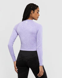 Evolution Seamless Long Sleeve Midi Top | Iris