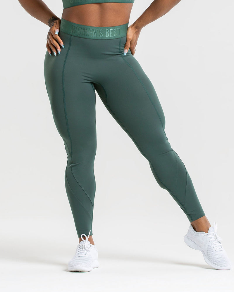 Power Gym Leggings - Trek Green | Women's Leggings | Sweaty Betty
