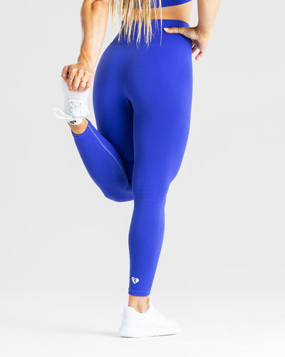 Light Blue Yoga Leggings, Pastel Blue Luxury Women's Long Gym Tights-Made  in USA/EU/MX