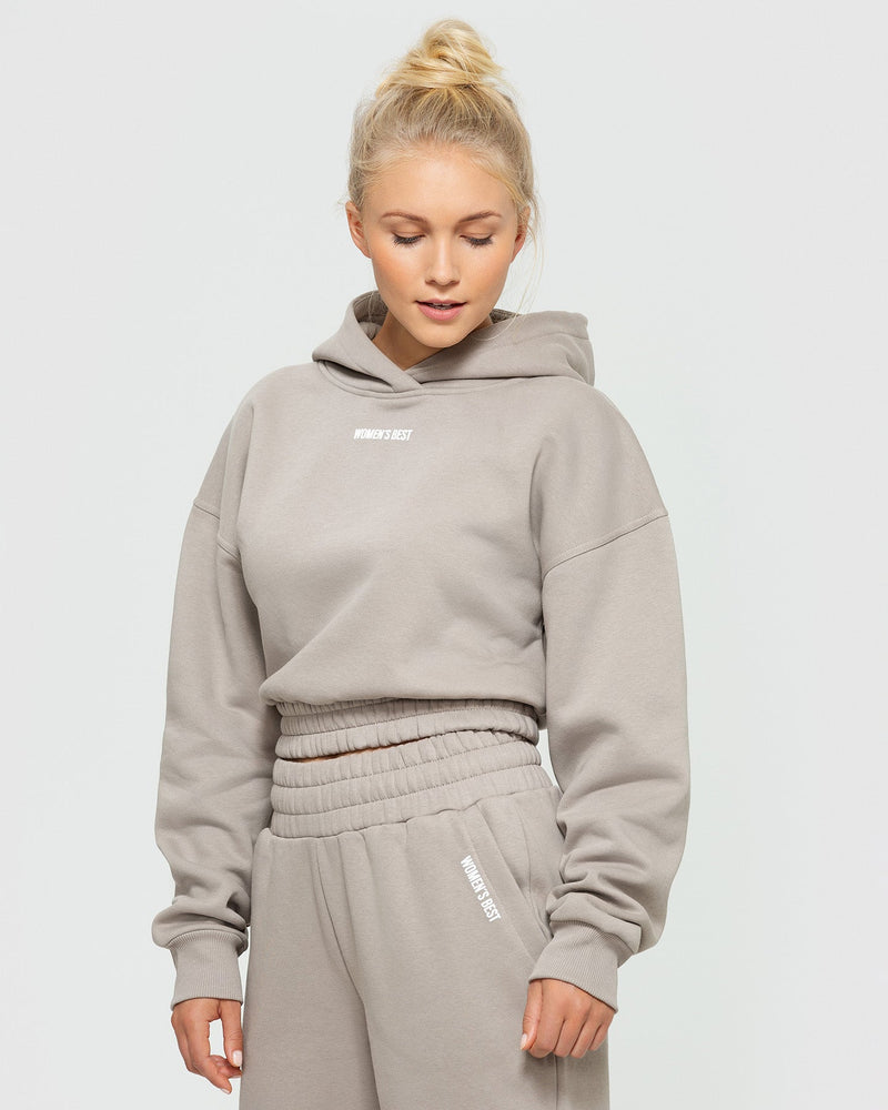 Womens best cropped store hoodie