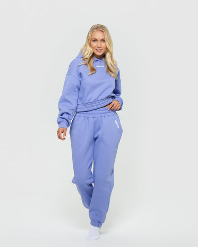 Comfort Cropped Hoodie Violet Women s Best