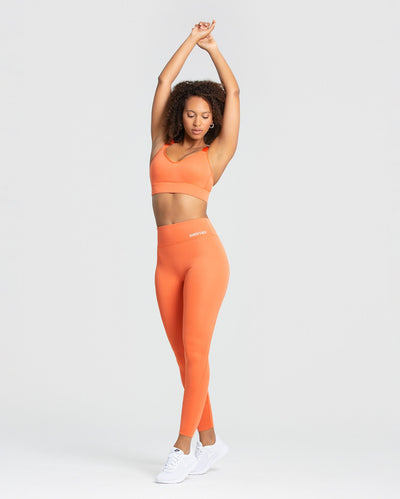 Orange Oversized T-Shirt & Leggings Set – Ellabelles Boutique