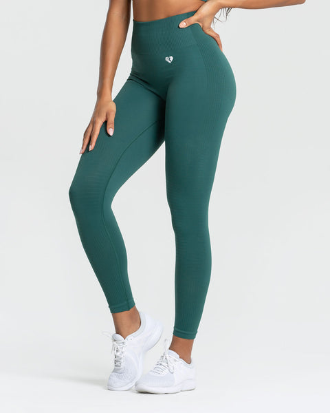 Cinched Leggings Forest Green