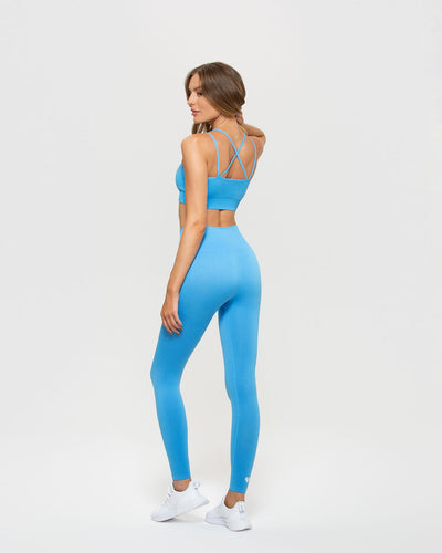 Buy Teal Blue Leggings for Women by MAX Online | Ajio.com