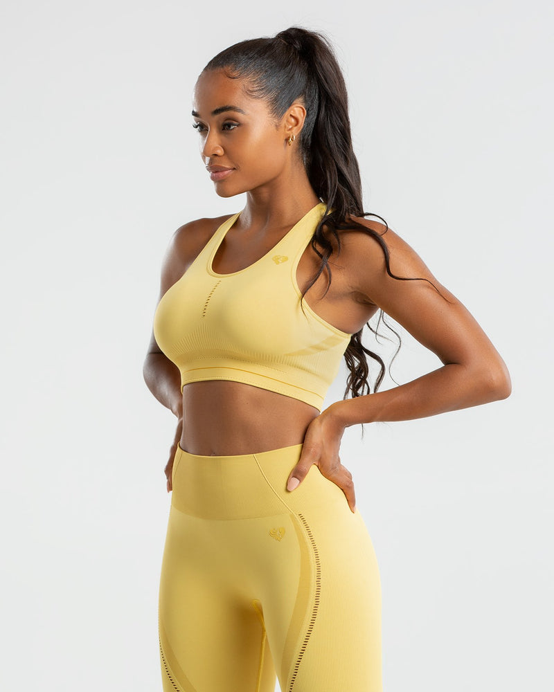 Buy SHAPERX Women's Workout Ribbed Seamless Sports Bras Fitness Running  Yoga Crop Tank Top (XL, Light Yellow) Online at Best Prices in India -  JioMart.