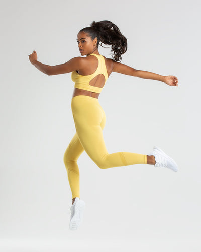 Women's Endurance Sports Bra | Neon Yellow