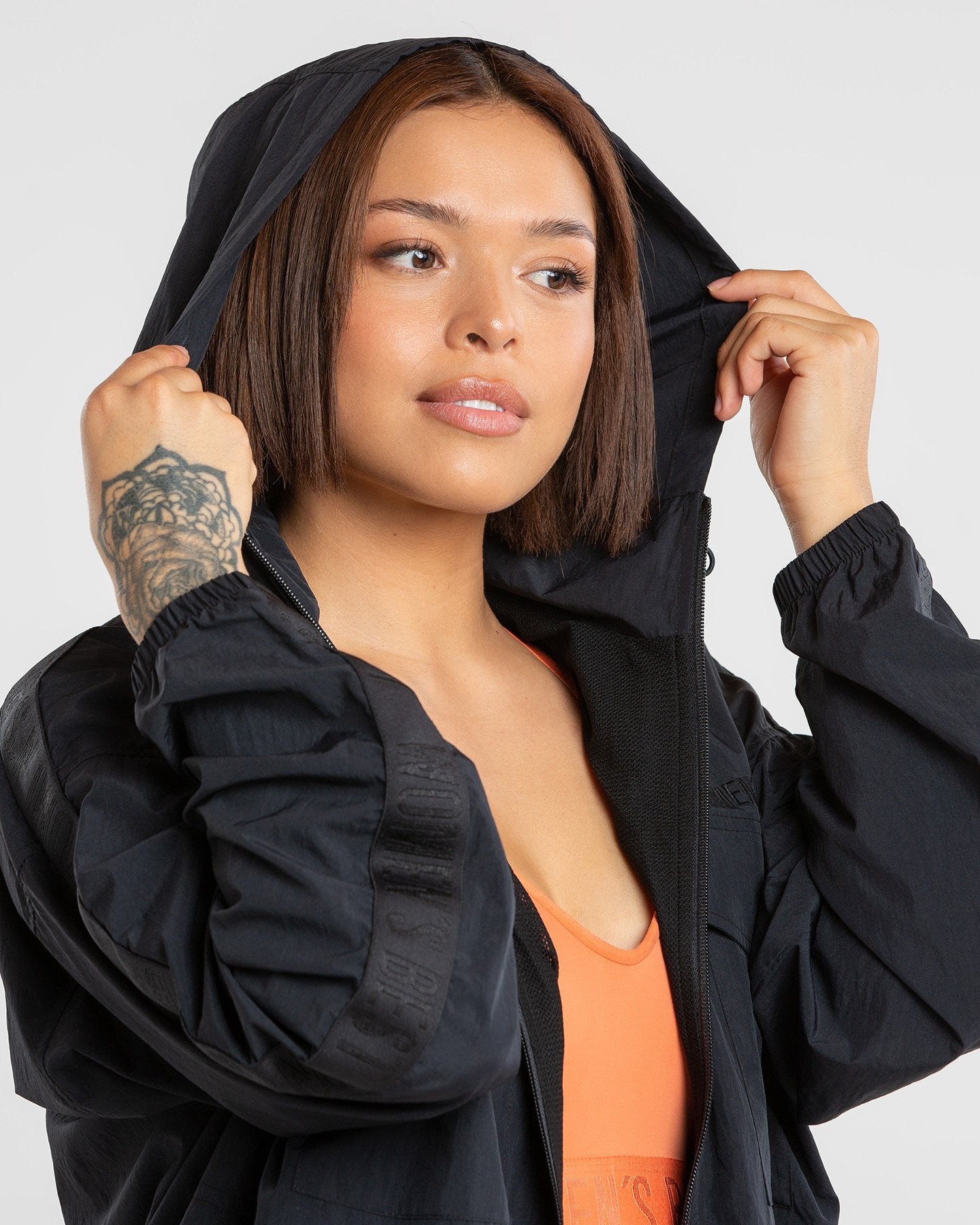 Womens WINDBREAKER Jacket - BLACK | Women's Best US